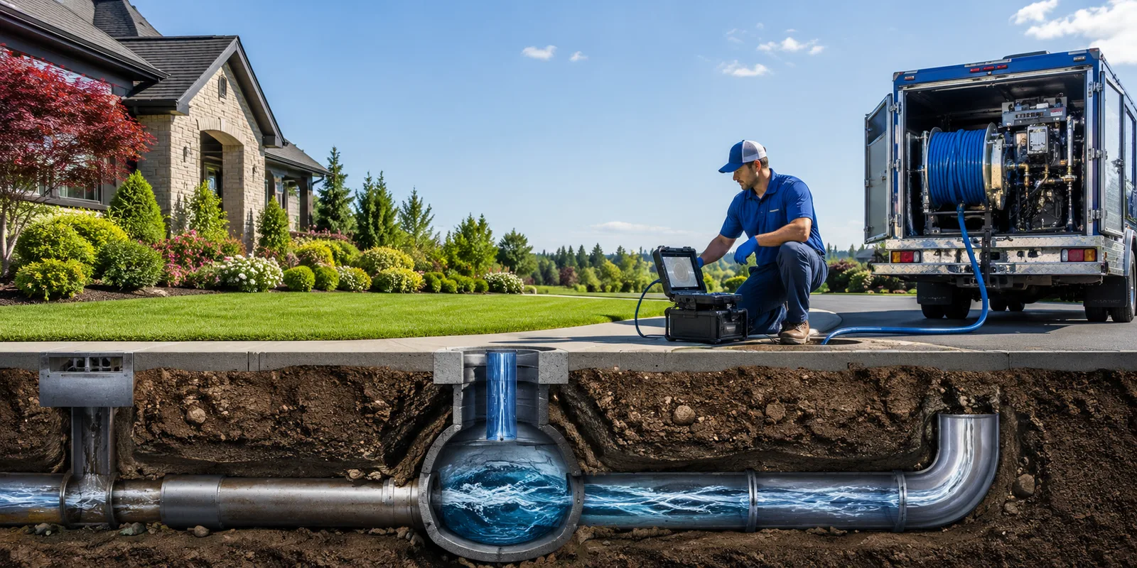 Drainage restoration information for Rocky River, OH